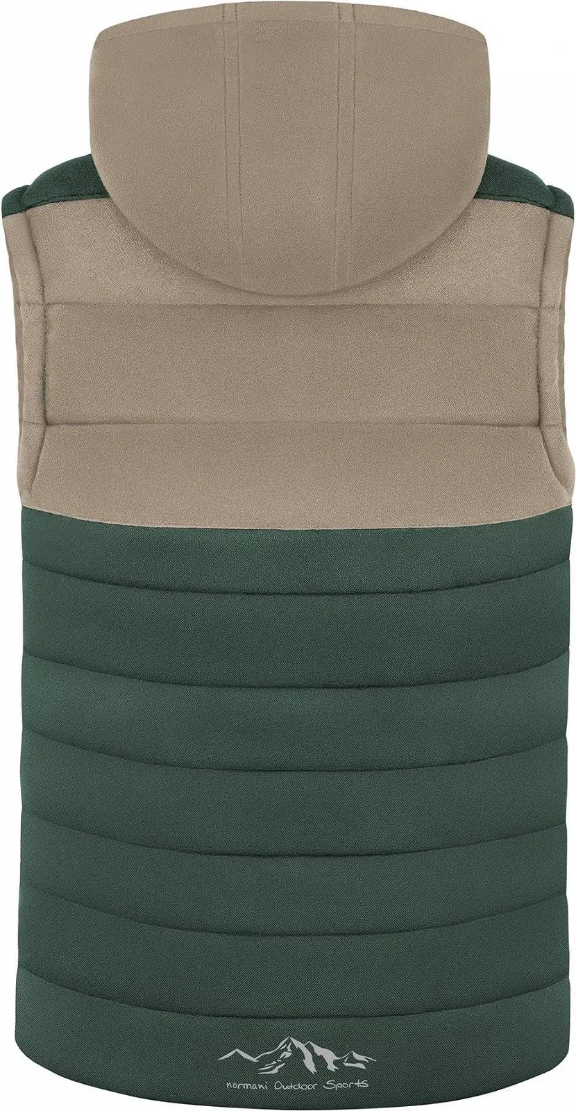 Детский зимний жилет normani стеганный с капюшоном., фото №3