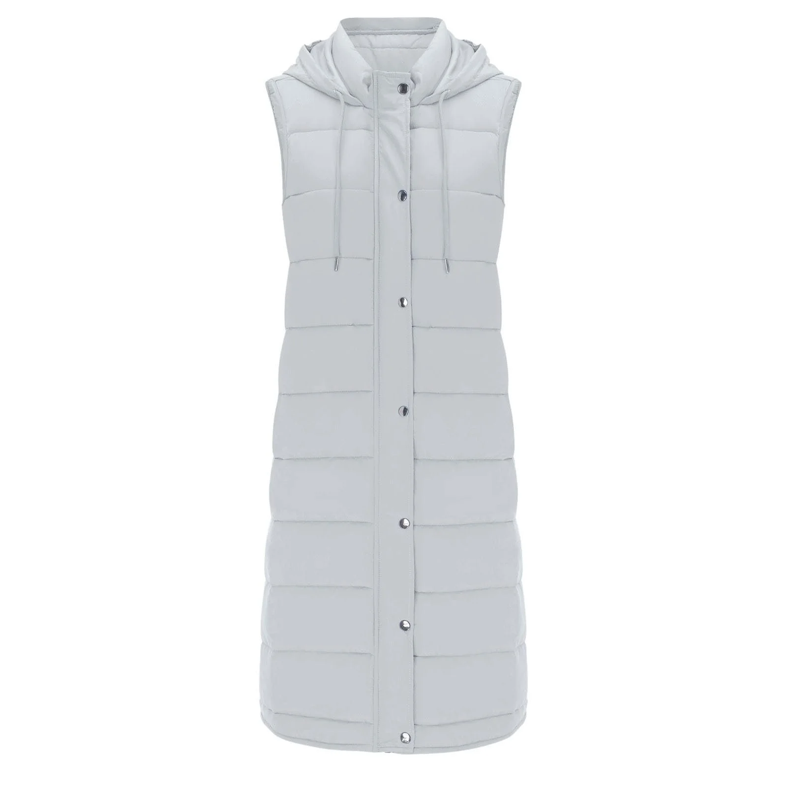 Жилет GFPGNDFHG Довгий стьобаний жіночий, фото №4