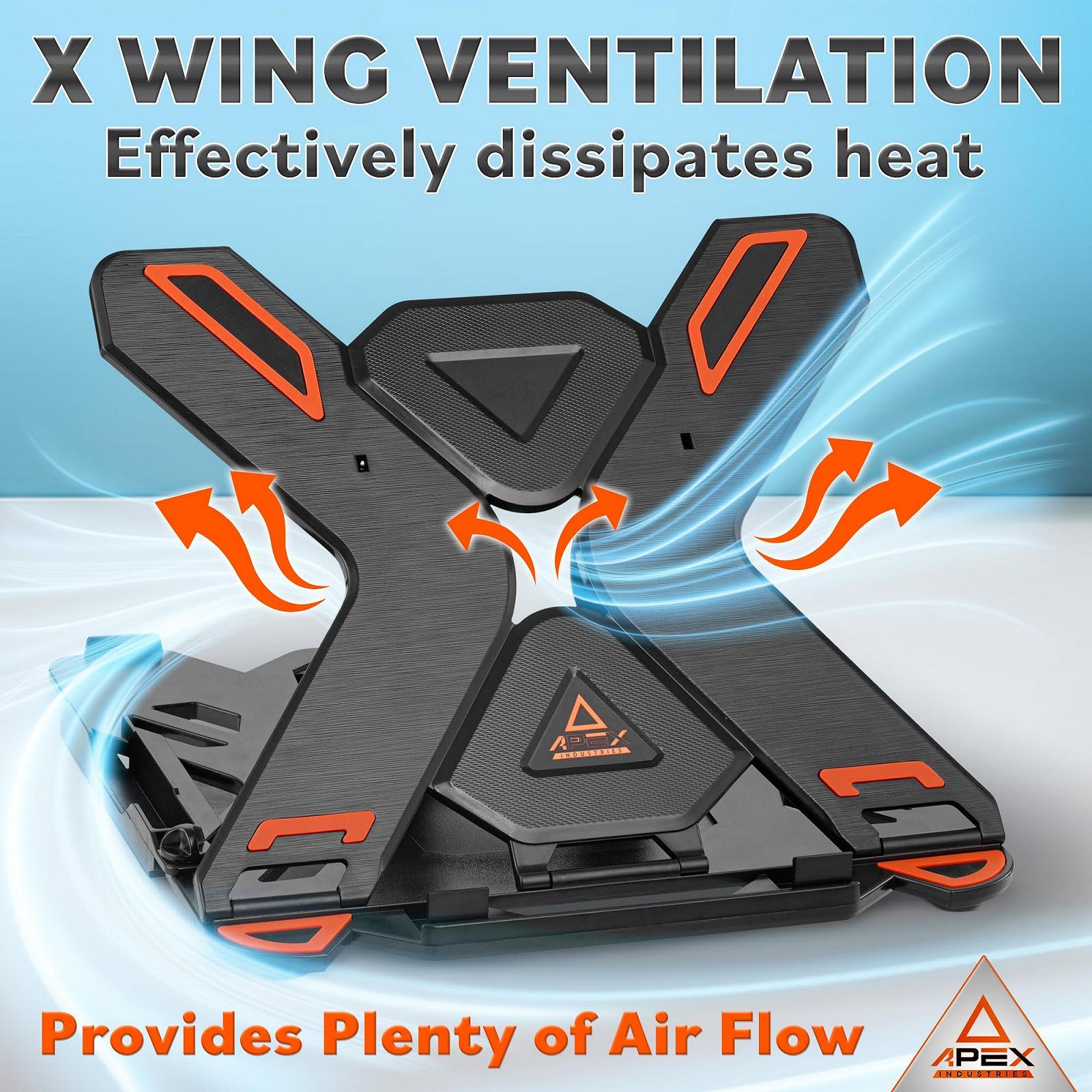 Подставка для ноутбука с держателем для телефона 360
Регулируемая подставка для ноутбука Совместима с 13"-17" ноутбуками и MacBook, фото №5