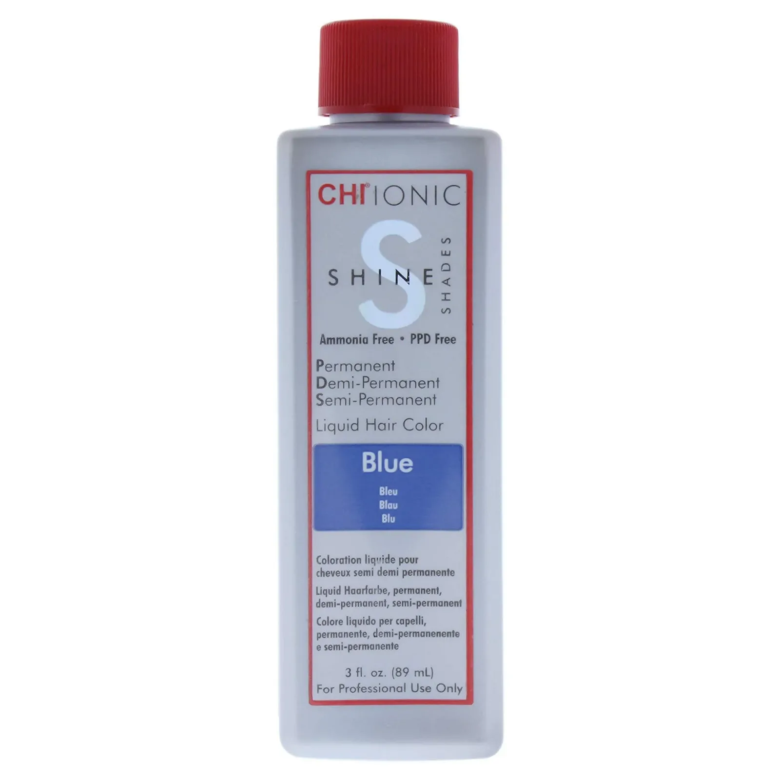 Рідка фарба для волосся CHI Ionic Shine Shades 89 мл Синій, фото №1 Рідка фарба для волосся CHI Ionic Shine Shades 89 мл Синій, фото №1