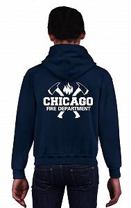 Дитяча Толстовка з капюшоном Chicago Fire Dept - Фото 1