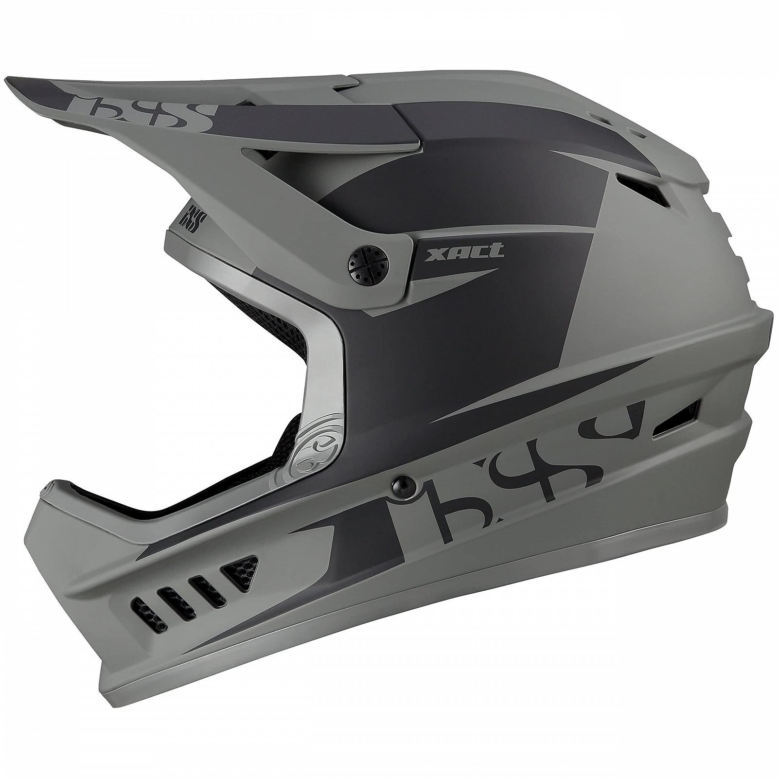 Шлем IXS Downhill XACT EVO MTB Lime-Graphite, фото №4