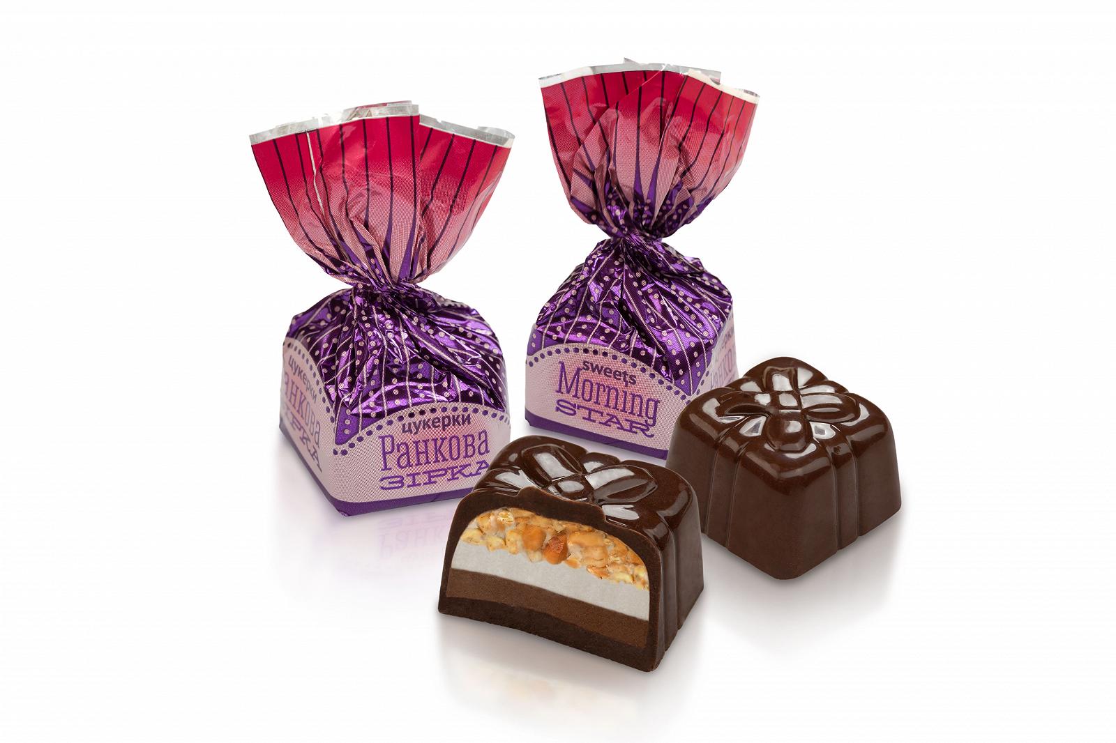 Конфеты шоколадные MORNING STAR 1 кг, фото №1