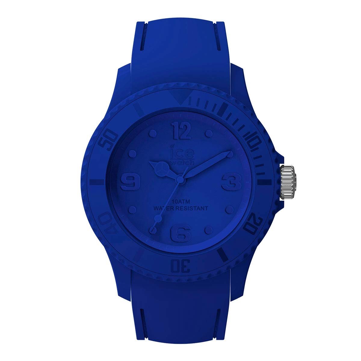 Часы Ice-Watch ICE unity Ultramarine Синие Унисекс с силиконовым ремешком - 016133 (Medium), синий, Ремешок, фото №1