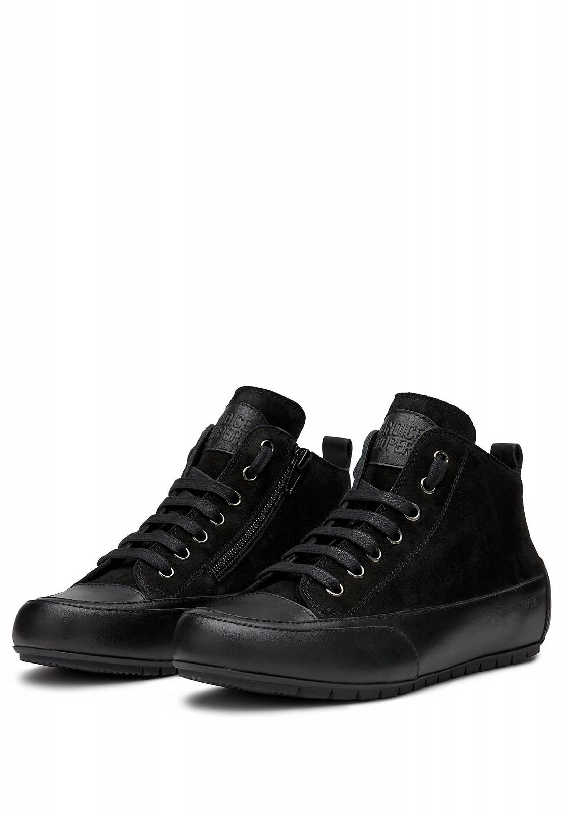 Кроссовки Candice Cooper Mid из кожи и замши, фото №4