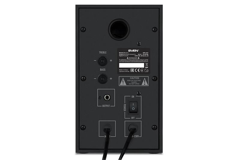 Акустическая система Sven SPS-621 black, фото №4 Акустическая система Sven SPS-621 black, фото №4