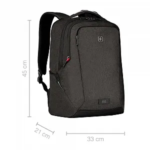 Рюкзак для ноутбука WENGER MX Professional 16 дюймов Серый synthetic.ua - Фото 1