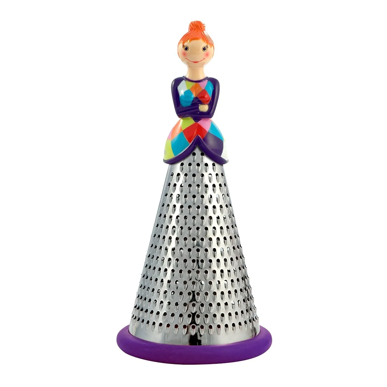 Велика терка Pylones MA Dame, висота 23 см, фіолетова, пластик, фото №1 Велика терка Pylones MA Dame, висота 23 см, фіолетова, пластик, фото №1