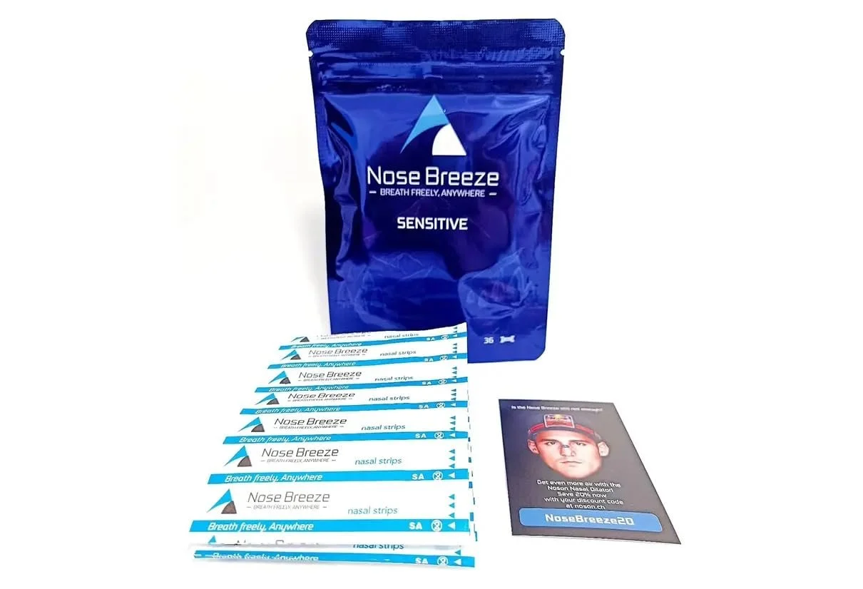 Смужки для носа Nose Breeze 36 шт. Без латексу для кращого дихання носом при хропінні та закладеності носа, фото №1