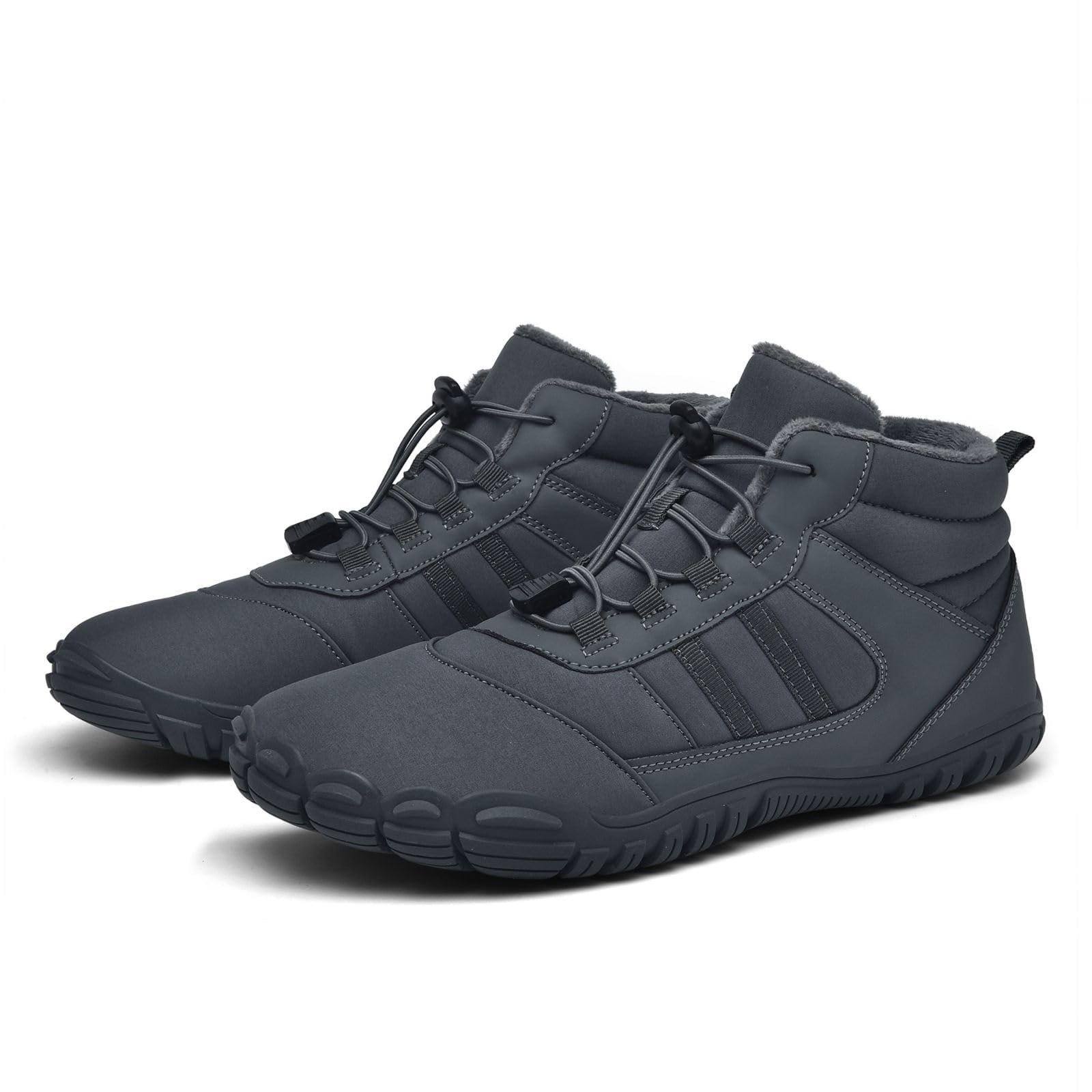 Зимние ботинки AONETIGER Barfußschuhe, утепленные, удобные, легкие, водонепроницаемые, для активного отдыха, хлопковые, размер 37-48EU, фото №1