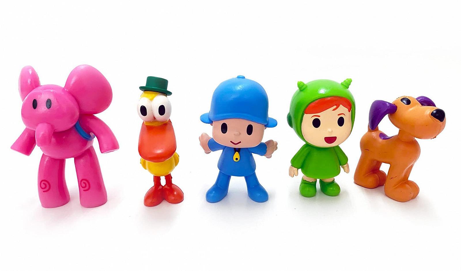 Фигурки Comansi Pocoyo Pocoyo, Elly, Duck, Loula, Nina, набор 5 штук, фото №1