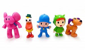 Фигурки Comansi Pocoyo Pocoyo, Elly, Duck, Loula, Nina, набор 5 штук - Фото 1