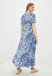 Сукня ONLENOLA S/S MIDI DRESS  WVN 15230958 Dazzling Blue-CRUISE FLORAL ONLY Блакитний XS synthetic.ua - Фото 1