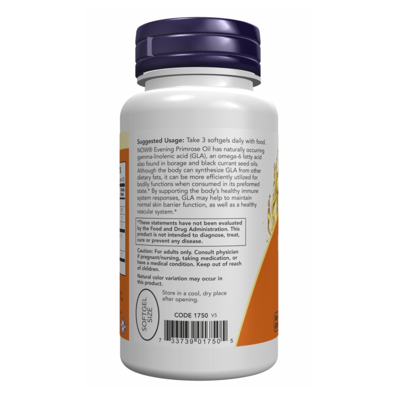 Evening Primrose 500mg 250 sgels, фото №3