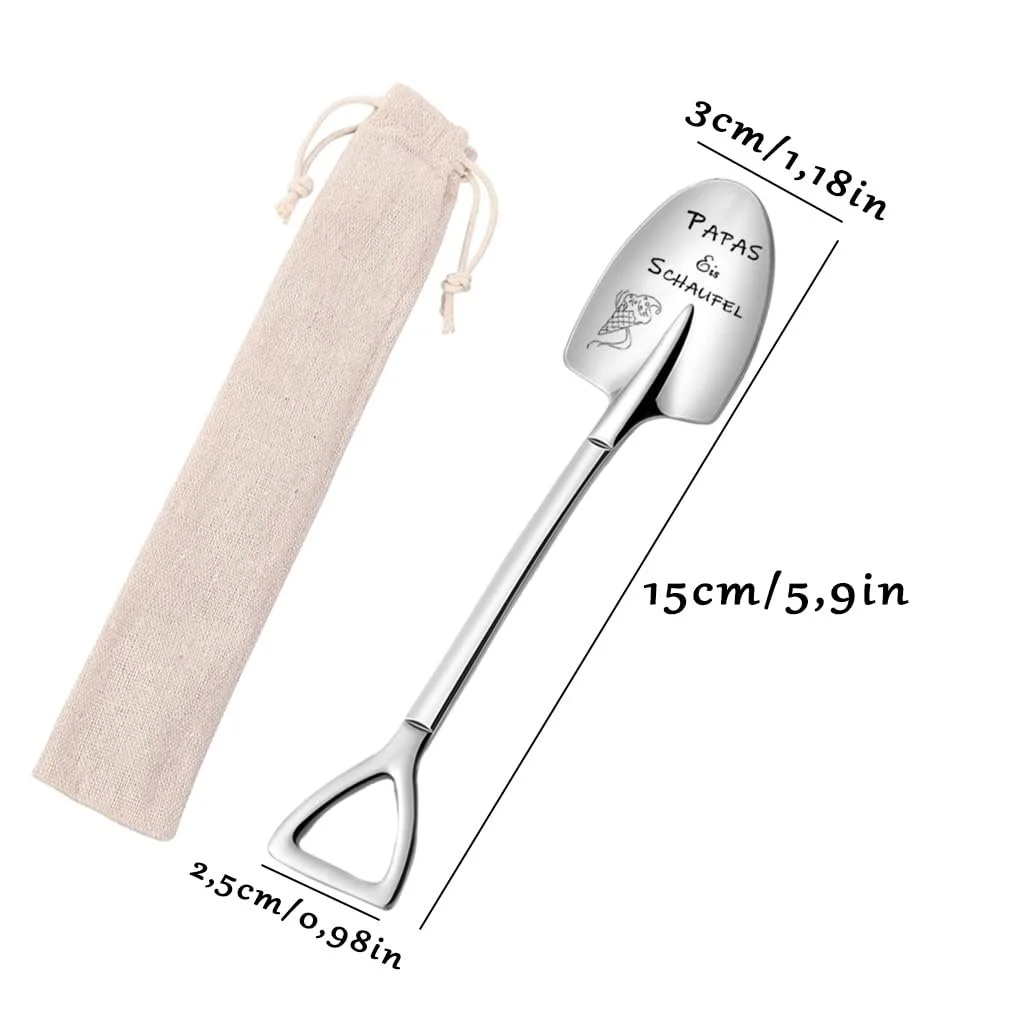 Ложка з нержавіючої сталі з гравіюванням для тата, фото №5 Ложка з нержавіючої сталі з гравіюванням для тата, фото №5