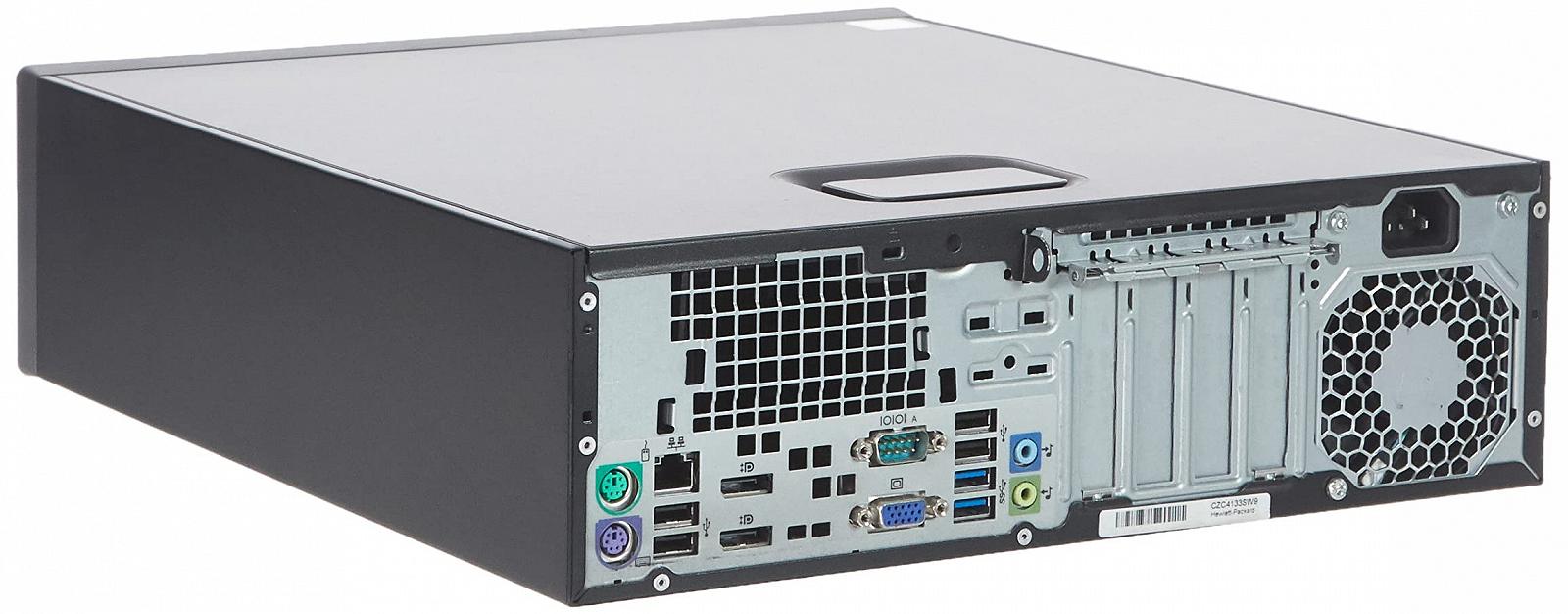 Настольный ПК HP EliteDesk 800 G1 SFF Intel Quad Core i5-4570 3.20GHz 8GB RAM 256GB SDD Windows 10 Pro Черный, фото №2 Настольный ПК HP EliteDesk 800 G1 SFF Intel Quad Core i5-4570 3.20GHz 8GB RAM 256GB SDD Windows 10 Pro Черный, фото №2