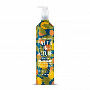 Гель для душу Faith In Nature Natural Grapefruit and Orange Енергізуючий 500 мл - Фото 1