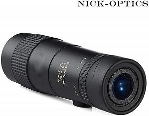 Монокуляр ROSG Zoom 8-40 x 40 HD для походів Чорний synthetic.ua - Фото 1