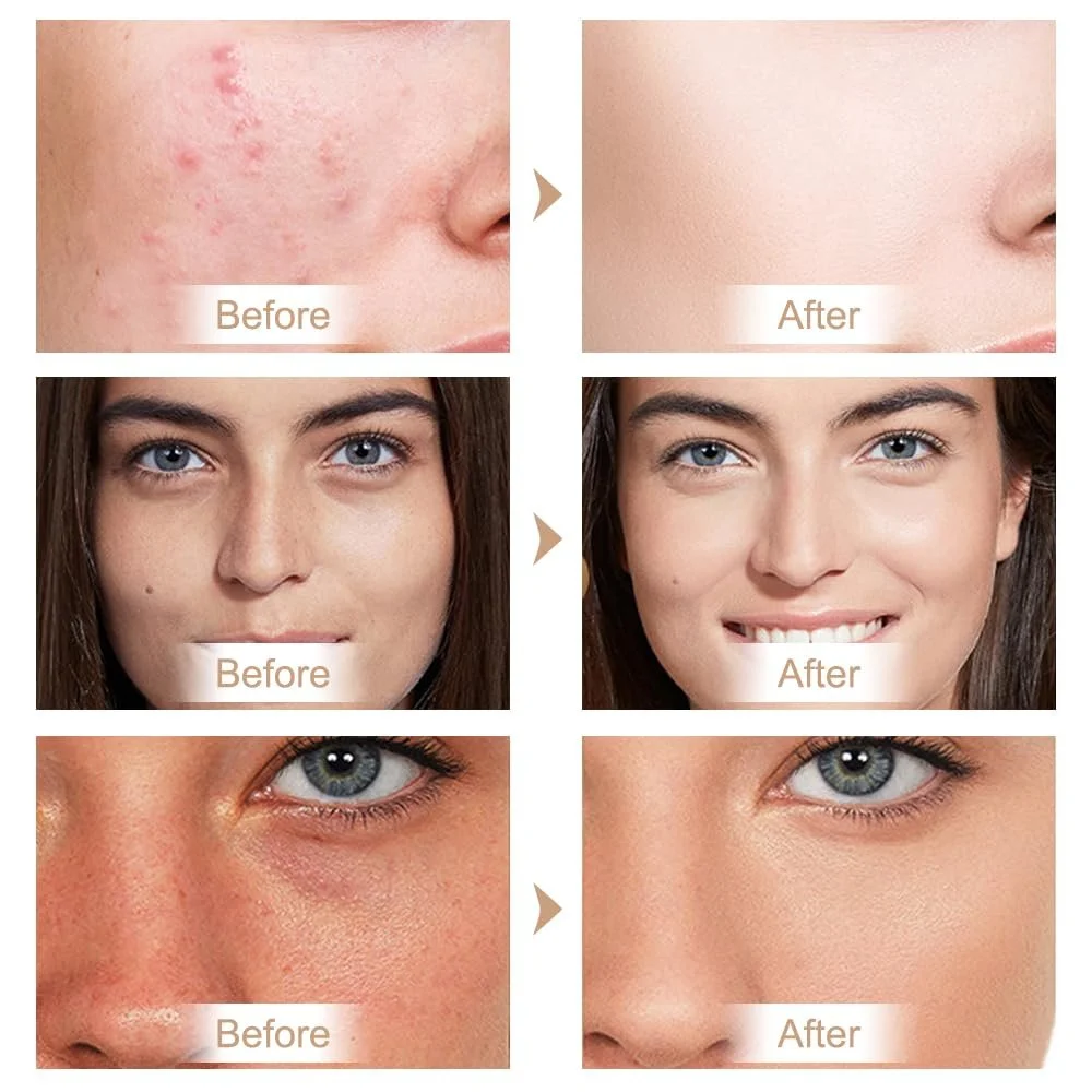 Палетка консилерів 3 кольори, Палетка для контурування консилером з пензлем, фото №2