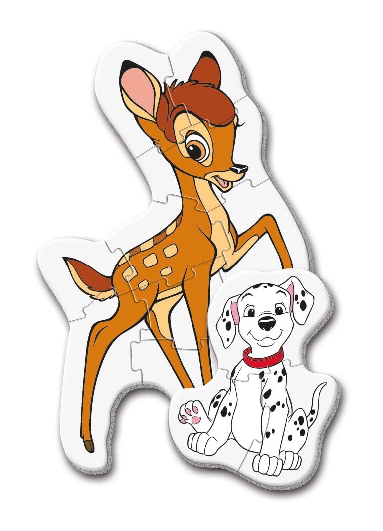 Пазл Clementoni My First Puzzle Disney Animal friends 20806 3-6-9-12 элементов Разноцветный, фото №5