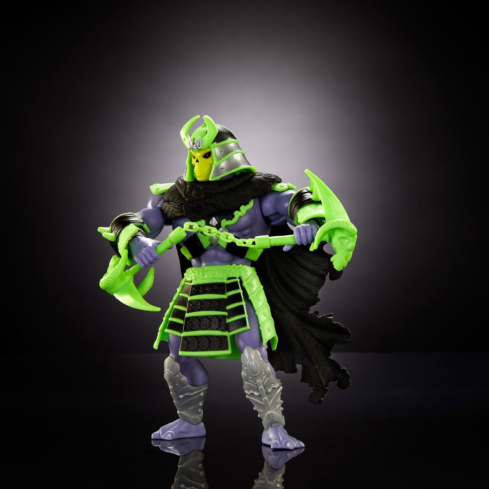 Фігурка Action Masters of the Universe Skeletor Turtles of Grayskull з аксесуарами, фото №4