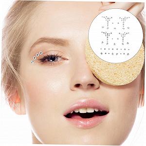 Наклейки-самоцветы для лица CANIGHT Бриллиант-слеза Самоклеящиеся самоцветы для лица Фестивальные драгоценности для лица Наклейки-самоцветы для рукоделия Красота synthetic.ua - Фото 1