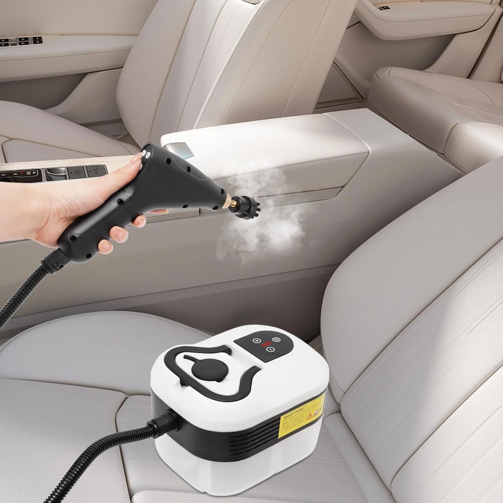 Портативний пароочисник 1500 Вт 1,2 л 6 рівнів, фото №6 Портативний пароочисник 1500 Вт 1,2 л 6 рівнів, фото №6