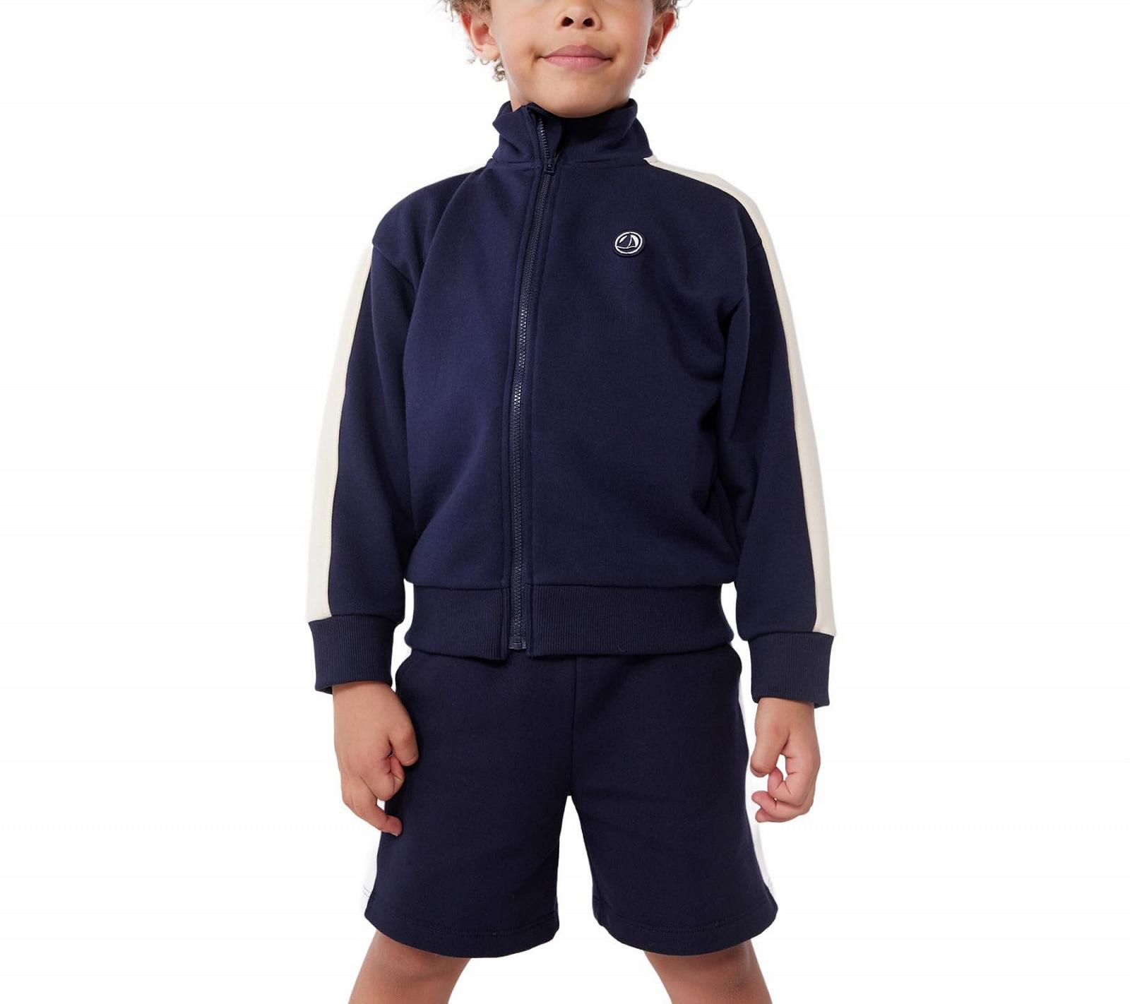 Толстовка на блискавці для хлопчиків Petit Bateau, фото №6