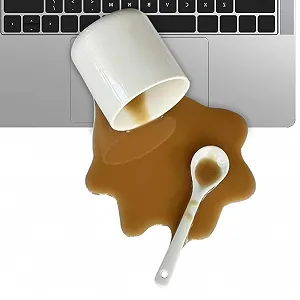 Підставка для мобільного телефону Spilled Coffee Design для столу - Фото 1
