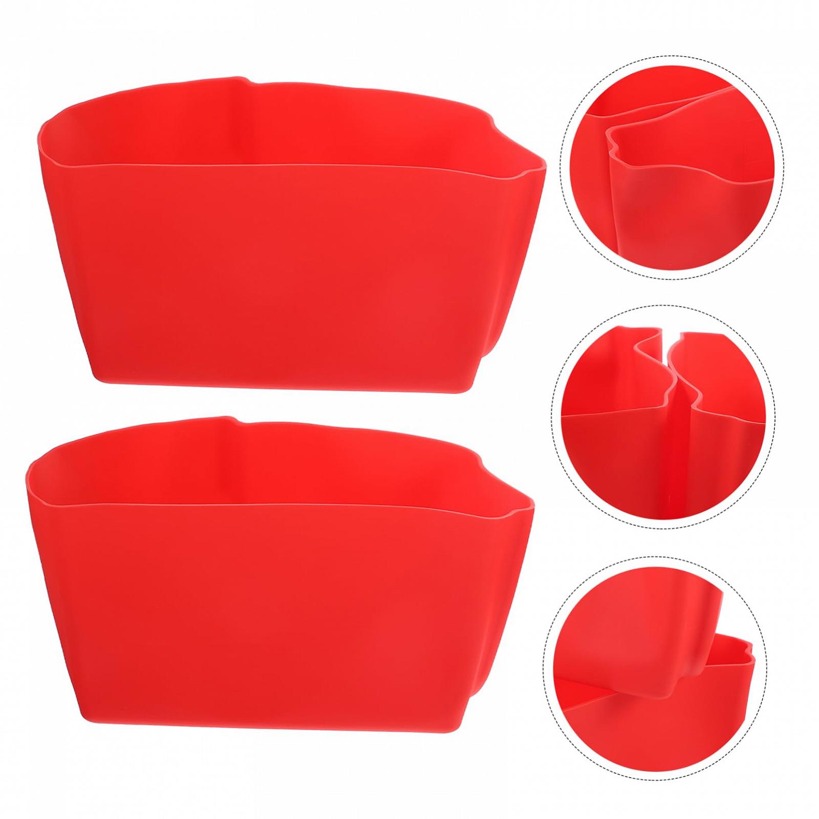 Вставка FUNOMOCYA Easy Cleaning Silicone Insert Гнучкий 1 Комплект Червоний, фото №7