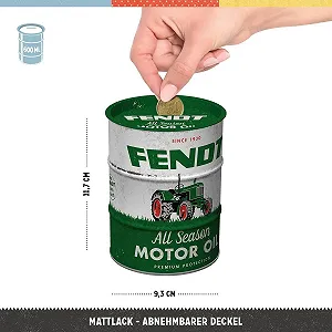 Скарбничка Nostalgic-Art Fendt All Season Motor Oil 600 мл Металева Ретро synthetic.ua - Фото 1