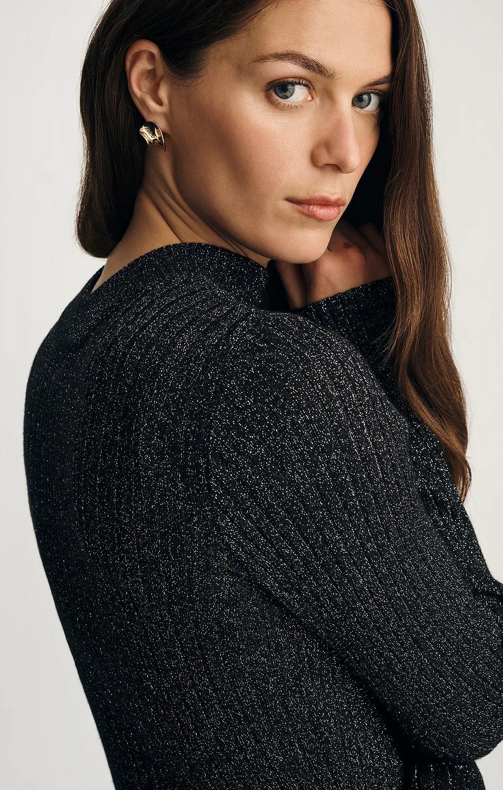 Жіноча в'язана сукня MAVI KNIT DRESS Black - M, фото №4