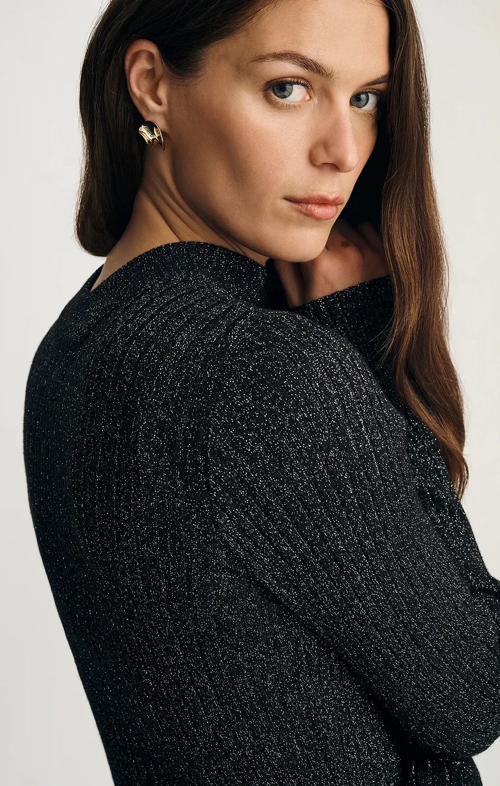 Жіноча в'язана сукня MAVI KNIT DRESS Black - L, фото №4 Жіноча в'язана сукня MAVI KNIT DRESS Black - L, фото №4