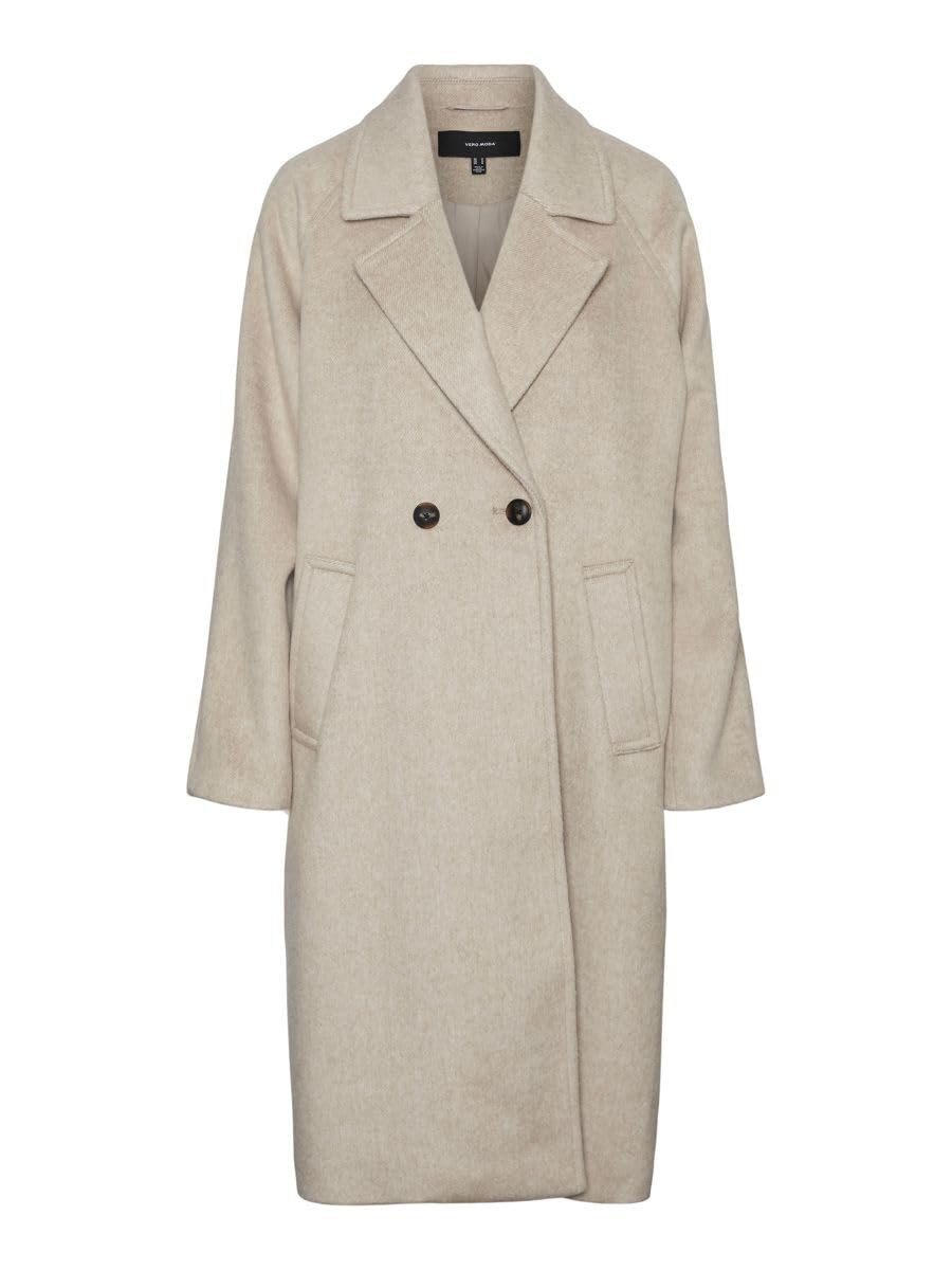 Пальто VERO MODA Vmhazel Long Wool Coat Boos, шерсть, фото №1 Пальто VERO MODA Vmhazel Long Wool Coat Boos, шерсть, фото №1