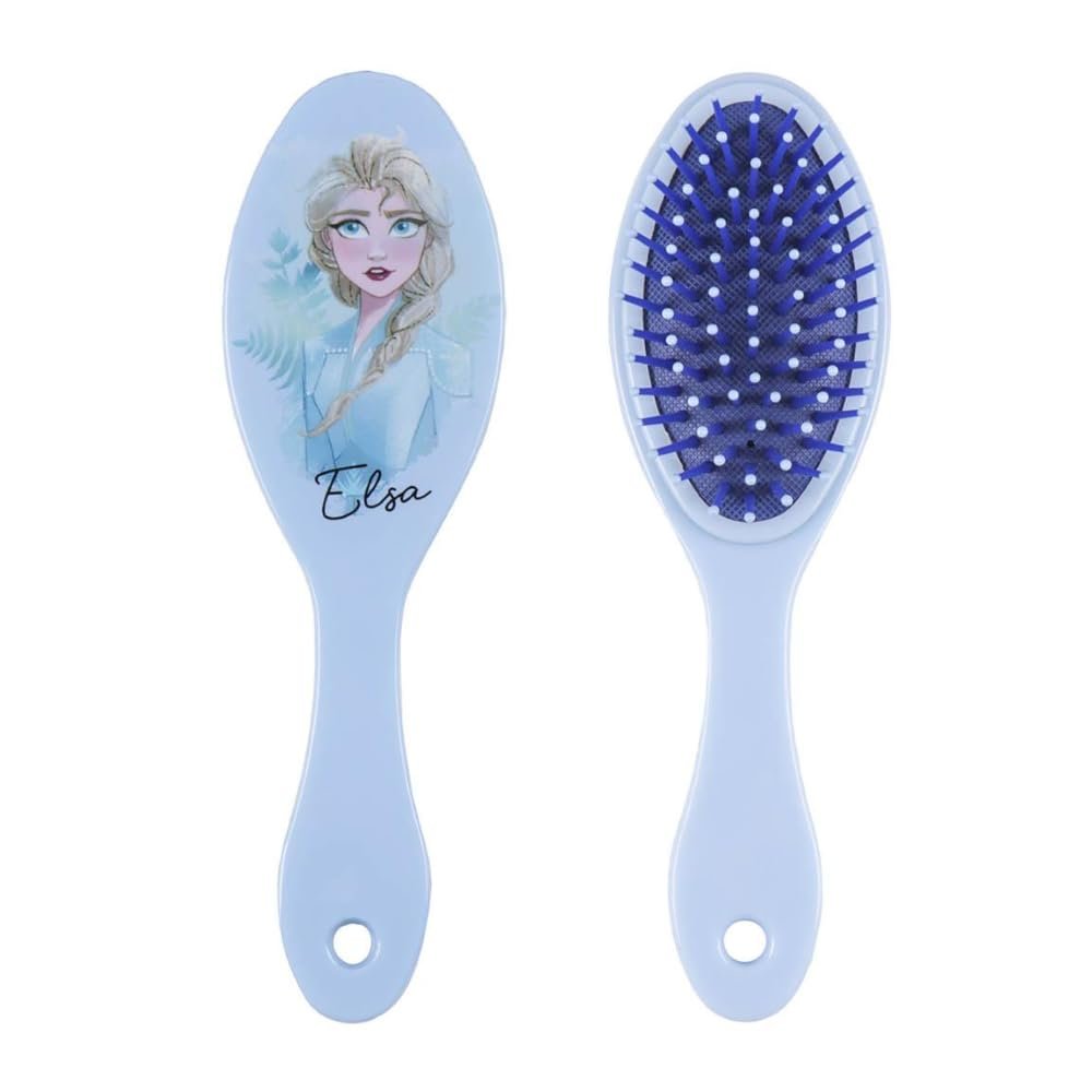 Щітка Elsa Frozen Disney Овальна для волосся дитяча Блакитна, фото №1