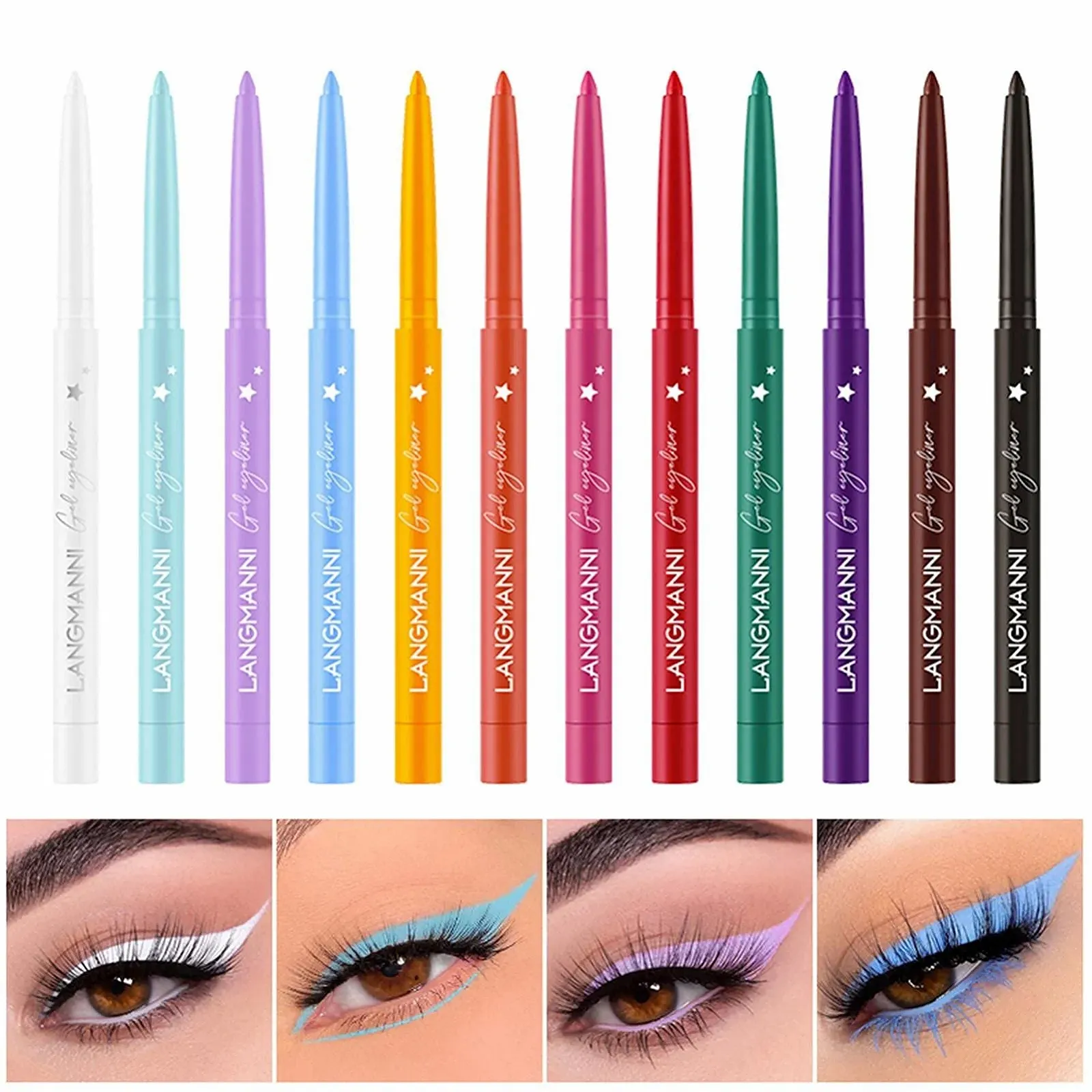 Набор карагдашей для Глаз Perfect Flower 12 Цветов, фото №1 Набор карагдашей для Глаз Perfect Flower 12 Цветов, фото №1