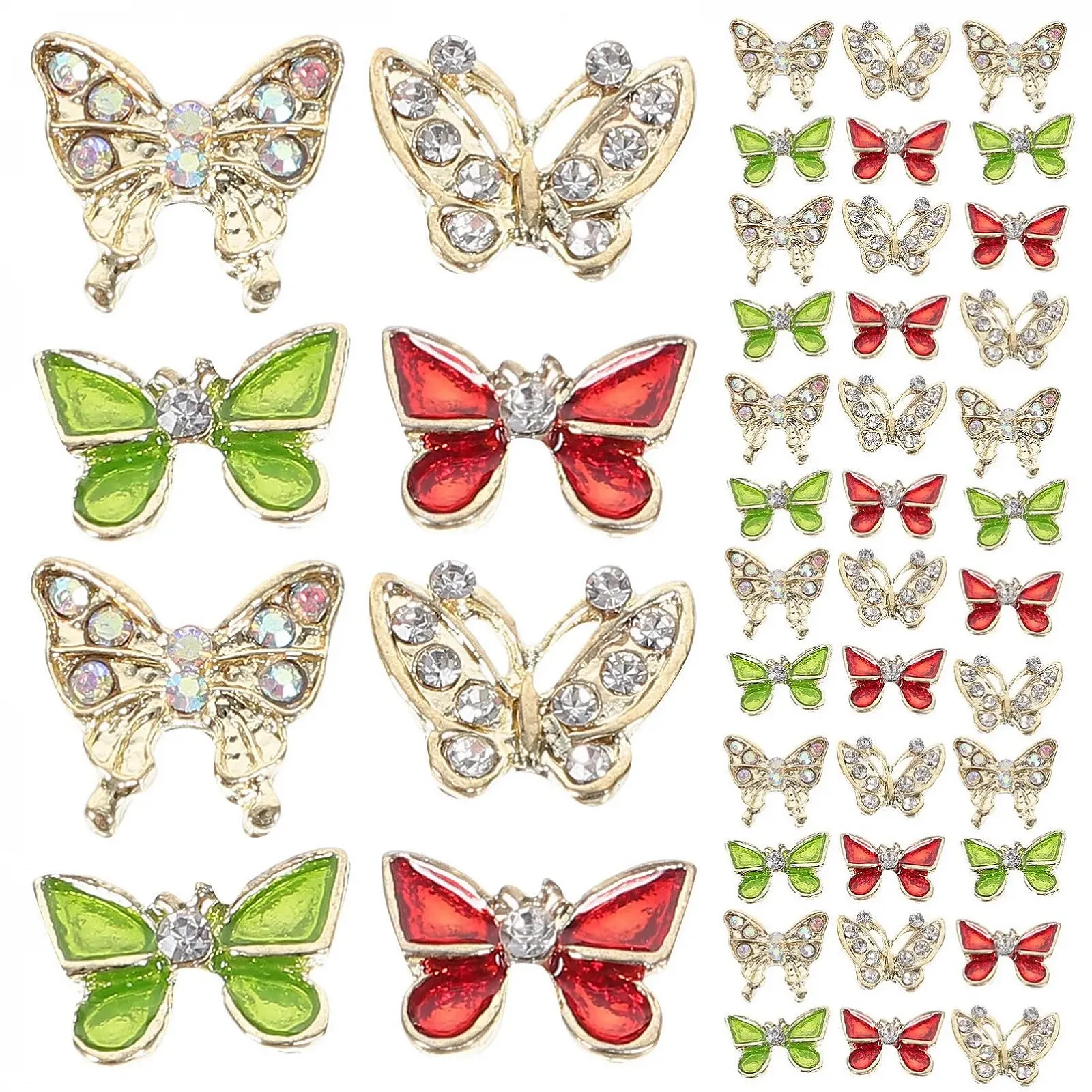 Прикраси для манікюру Метелики FRCOLOR, фото №1