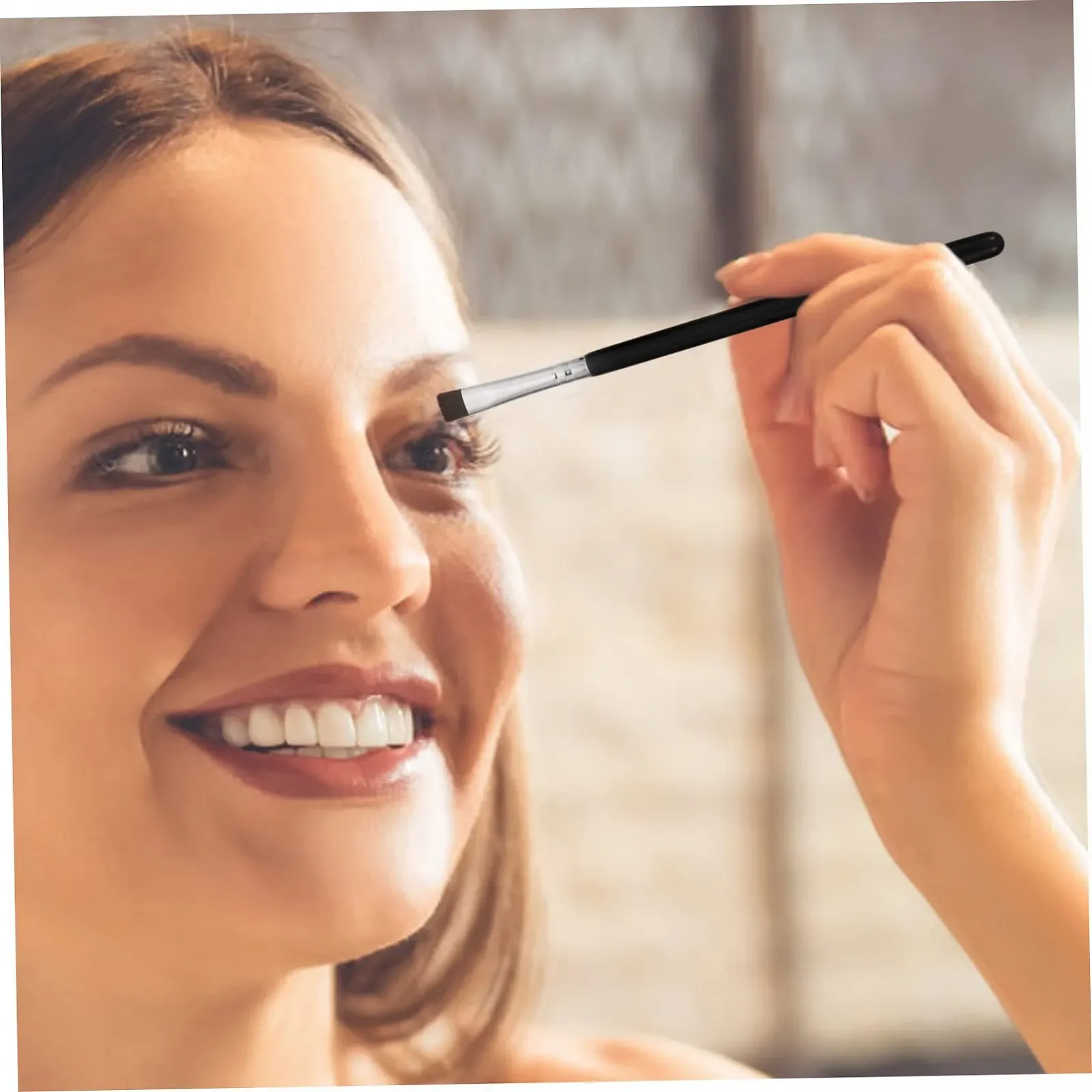 Кисти для подводки глаз, плоская, фото №6 Кисти для подводки глаз, плоская, фото №6