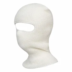 Зимняя лыжная шапка для катания зимой, теплая, с отверстием, вязаная, детская - Фото 1