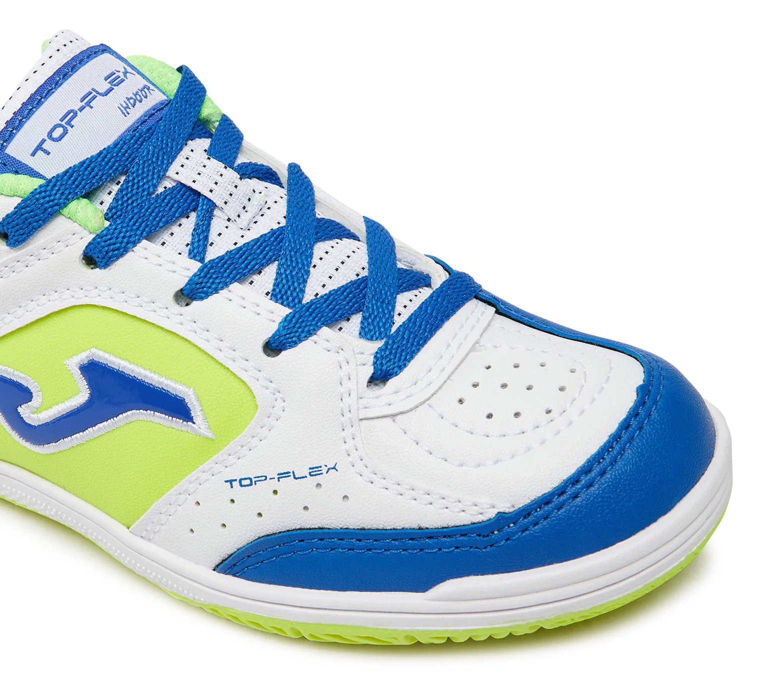 Футзалки дитячі Joma TOP FLEX білий, синій 8 38, фото №7