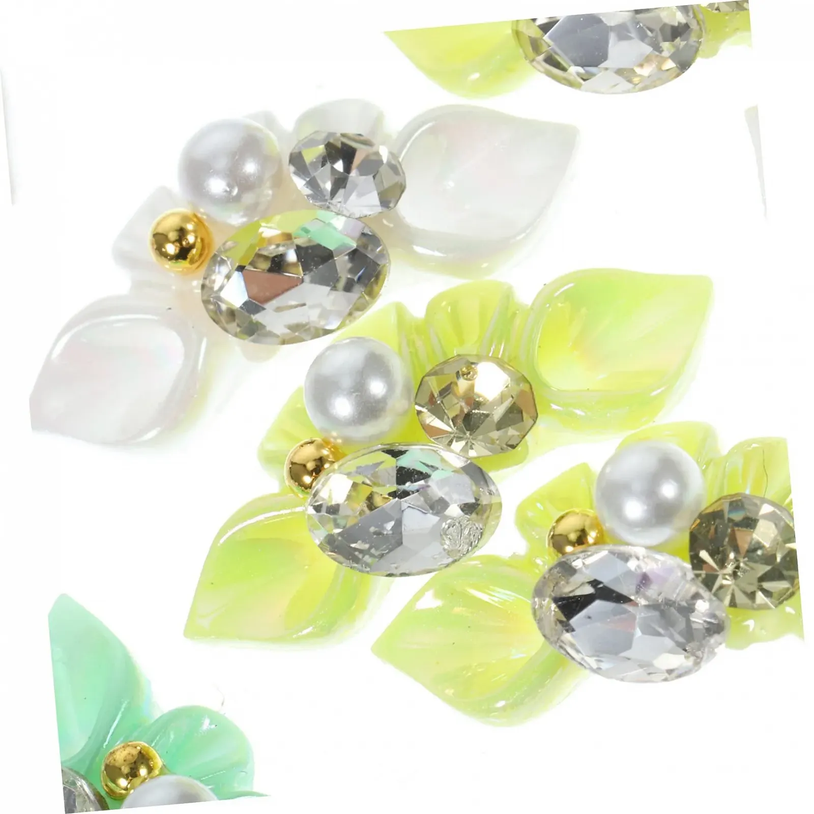 Цветы Подвески для ногтей 25 шт. Аксессуары для ногтей для акриловых ногтей Украшения для ногтей Цветы для ногтей, фото №3