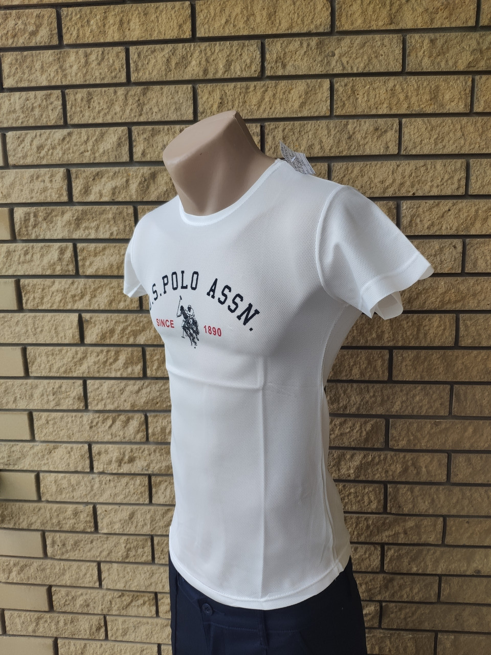 Футболка унисекс коттоновая брендовая POLO Турция, фото №7