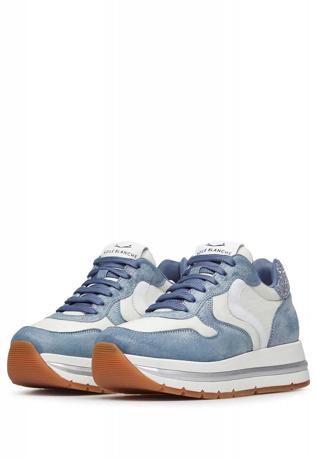 Кроссовки VOILE BLANCHE Maran Замша и Техническая Ткань Azure, фото №4