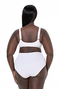 Бюстгальтер Ulla Popken 825785 Plus Size без кісточок із сітчастим мереживом synthetic.ua - Фото 1