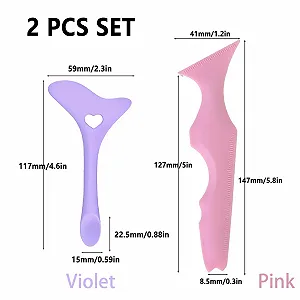 Шаблони підводки SVOCK силіконові багаторазові для макіяжу synthetic.ua - Фото 1