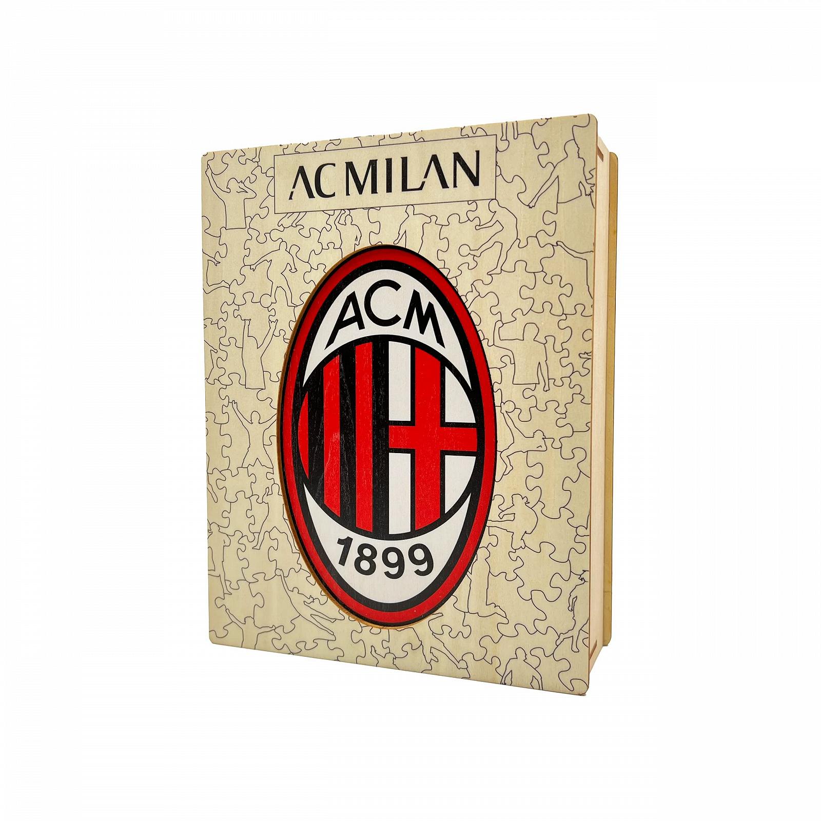 Пазл Iconic Puzzles Milan Logo Wood Size S 150 элементов, фото №4