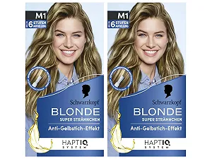 Фарба для волосся Schwarzkopf Blonde M1 Super Highlights, набір для освітлення волосся з HaptIQ System, до 6 рівнів освітлення - Фото 1