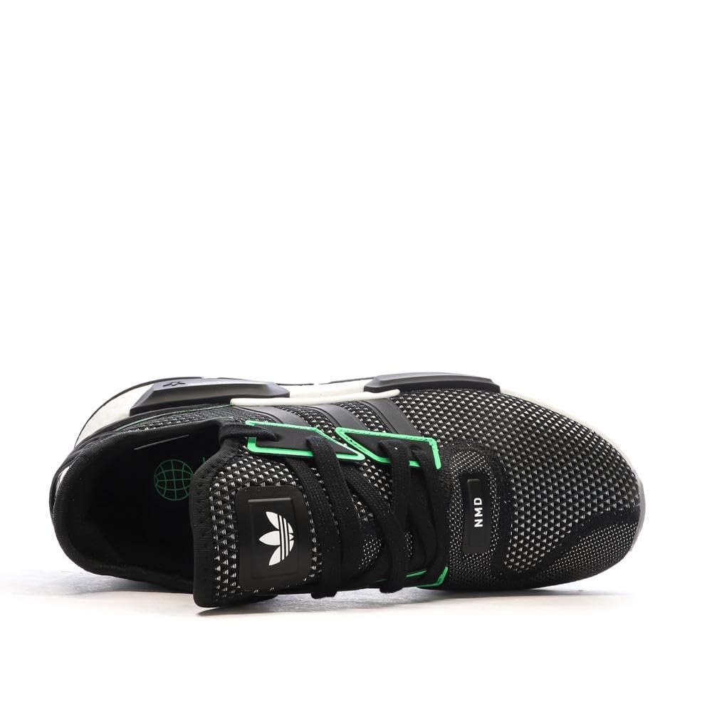 Мужские Кроссовки Adidas NMD Черный/Зеленый, фото №4