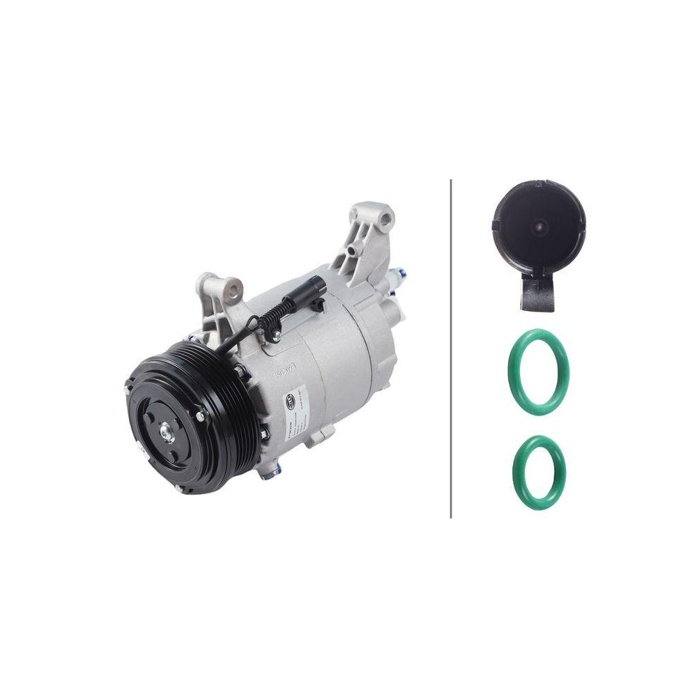 Компрессор кондиционера HELLA 8FK 366 200-581, фото №1