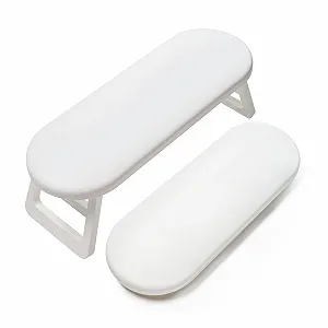 Підставка для рук для манікюру Пластикова складана Біла - Фото 1